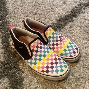 Checkered Vans